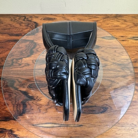 Marc Fisher Nahea Block Heel Sandals in black - Picture 12 of 16